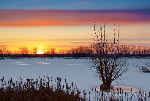 Lagoon Sunrise_14455-6.jpg - Photographed at the Richmond Lagoons near Richmond, Ontario, Canada.